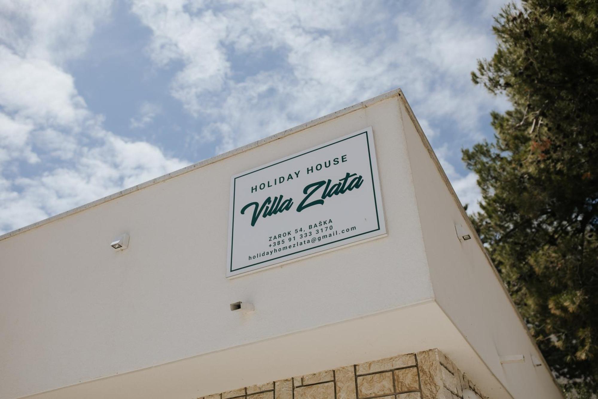 Villa Zlata - Holiday House Baska  Exterior photo